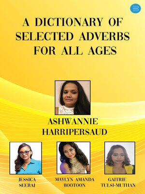 cover image of A Dictionary of Selected Adverbs for All Ages